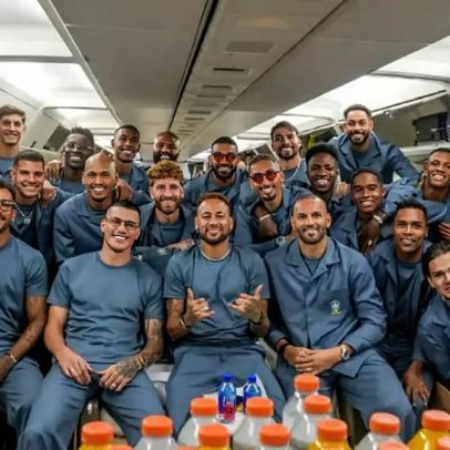 Uniforme de viagem da Seleção para a Copa nos EUA vira alvo de piadas