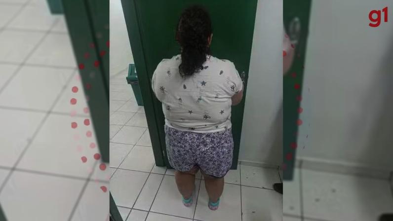 Mulher de 37 anos se passava por adolescente de 12 anos em Joinville (SC) — Foto: Polícia Civil/ Divulgação