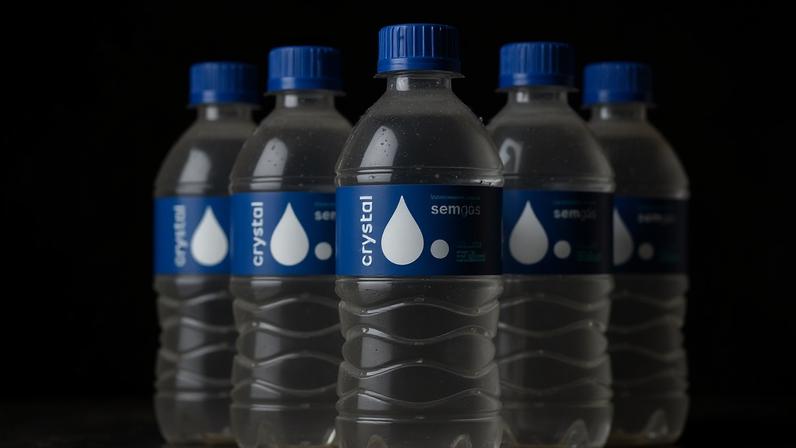 Anvisa determina recolhimento de lote de água mineral Crystal