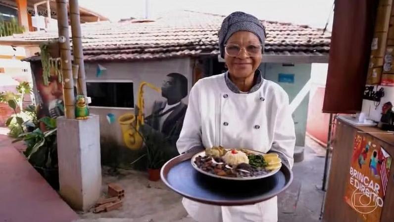 Tia Nice, dona e chef do restaurante saudável Organicamente Rango, em São Paulo (SP)