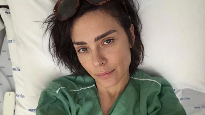Carolina Dieckmann ficou internada para tratar infecção renal