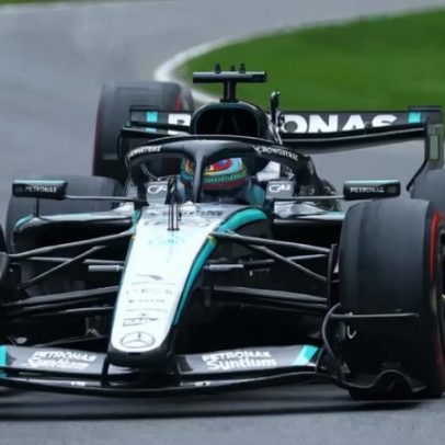 Mercedes identifica causa do abandono de Russell no GP do Canadá