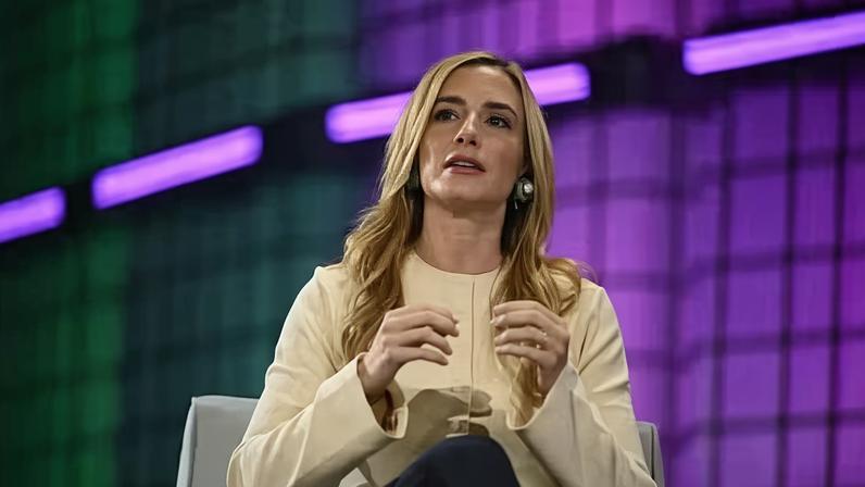 Luana Lopes Lara, cofundadora da Kalshi, no Web Summit Rio 2026 — Foto: Shauna Clinton/Web Summit