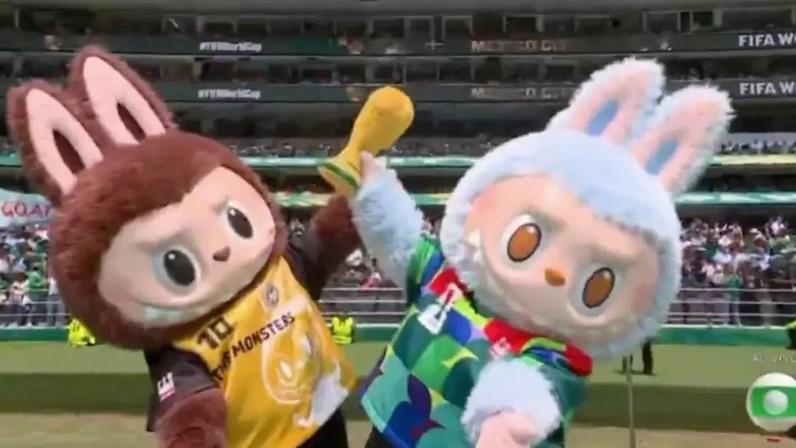 Os Labubus foram confundidos com os mascotes