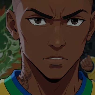 Brasil x Marrocos em anime: torcedor viraliza com artes da Copa 2026