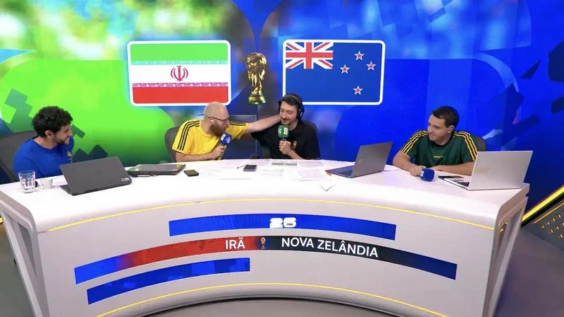 Marcelo Hazan ficou emocionado ao final de narração na CazéTV