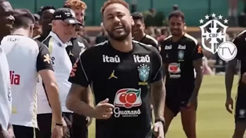 Neymar está fora do jogo do Brasil contra o Haiti