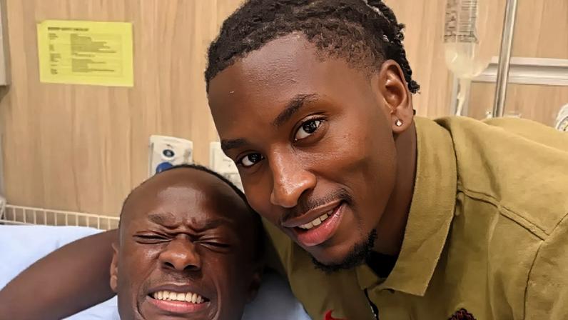 Koné no hospital com Bombito