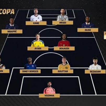 Seleção Copa elege time da 1ª rodada, gol mais bonito e craque