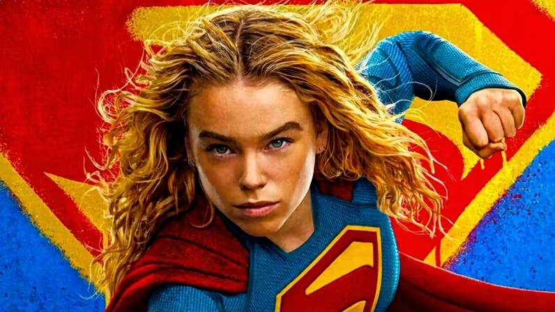 A atriz Milly Alcock em imagem de divulgação de Supergirl (2026)