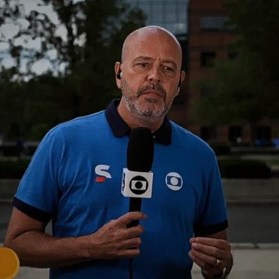 Alex Escobar passa mal ao vivo durante transmissão na Globo
