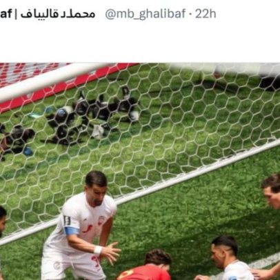 Irã usa defesa de goleiro na Copa como metáfora da guerra com EUA