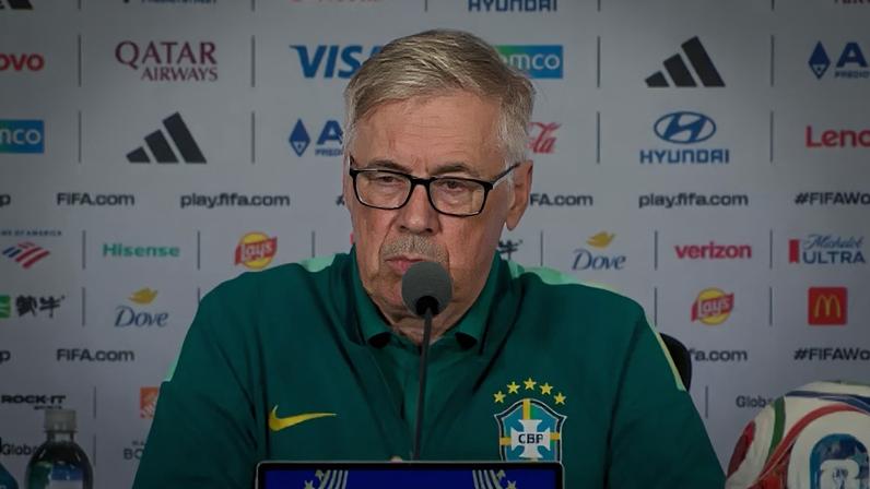 Ancelotti afirmou que está feliz com Neymar