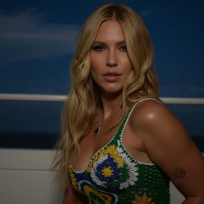 Virginia compartilha fotos de look para apoiar a Seleção no calor de Miami