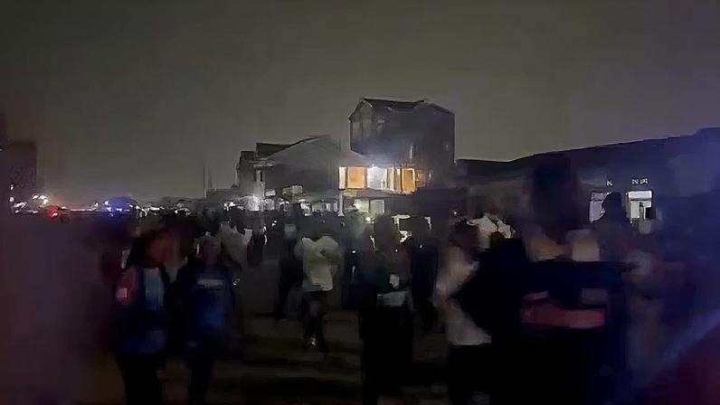 Festa em Kinshasa, capital da República Democrática do Congo — Foto: Reprodução