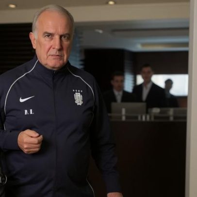 Bielsa chega sozinho ao Uruguai sem recepção após eliminação