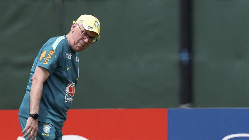 Carlo Ancelotti assumiu a seleção brasileira em 2025. (Foto: Sebastião Moreira/EFE)