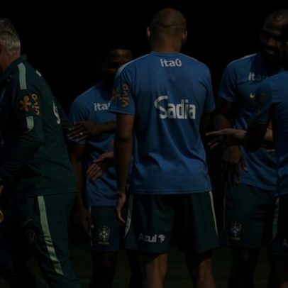 Brasil estreia com escalação inédita definida por Ancelotti