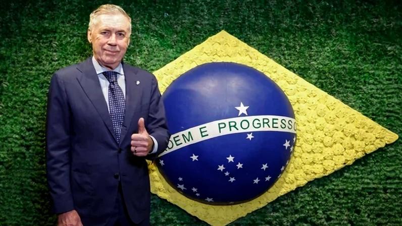 Foto colorida de Carlo Ancelotti - Metrópoles