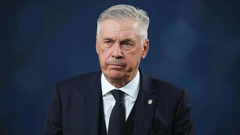 Foto colorida de Carlo Ancelotti - Metrópoles