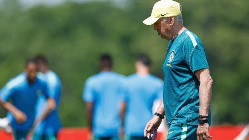Carlo Ancelotti, técnico da seleção brasileira