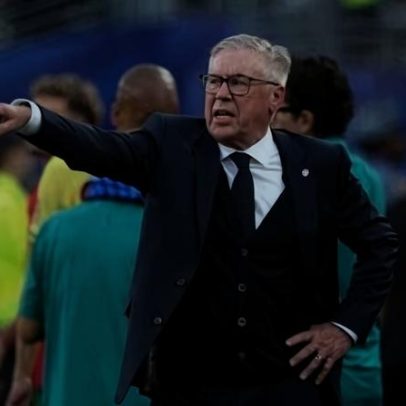 Ancelotti vê time ansioso, mas satisfeito com empate do Brasil