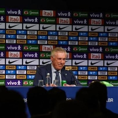 Ancelotti indica Rayan na vaga de Rapinha e mantém base contra a Escócia