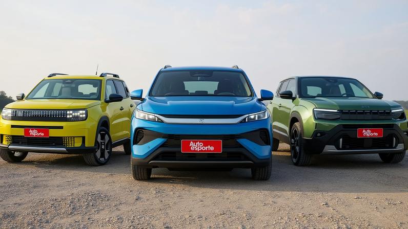Lançamentos 2026 - Fiat Argo x BYD Song Pro x Jeep Avenger