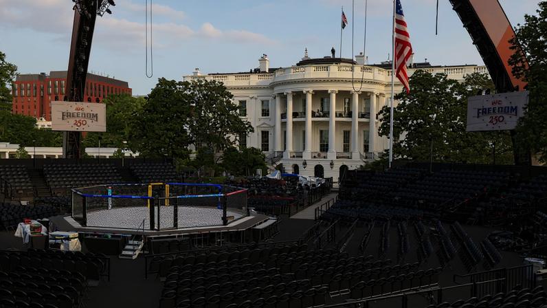 Trump transforma a Casa Branca em cenário de UFC, segundo relatos