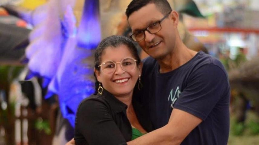 Imagem colorida de casal morto por jovem em Salto (SP)