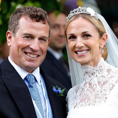 Confira momentos do casamento real de Peter Phillips e Harriet Sperling