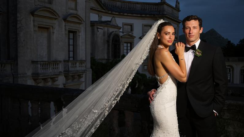 Dua Lipa divulga primeiras imagens do vestido de noiva