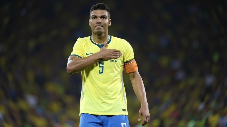 Casemiro, volante da seleção brasileira — Foto: Rafael Ribeiro / CBF