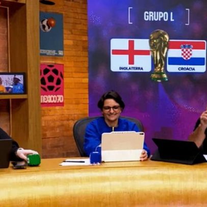 Casimiro chuta tomada e narrador fica mudo em jogo da Inglaterra na Copa