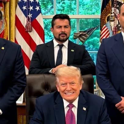 Eduardo Bolsonaro agradece Trump, mas tenta se desvincular de tarifaço
