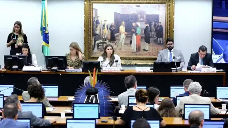 Sessão da Comissão de Constituição e Justiça (CCJ) da Câmara dos Deputados (Foto: Vinicius Loures/Câmara dos Deputados)