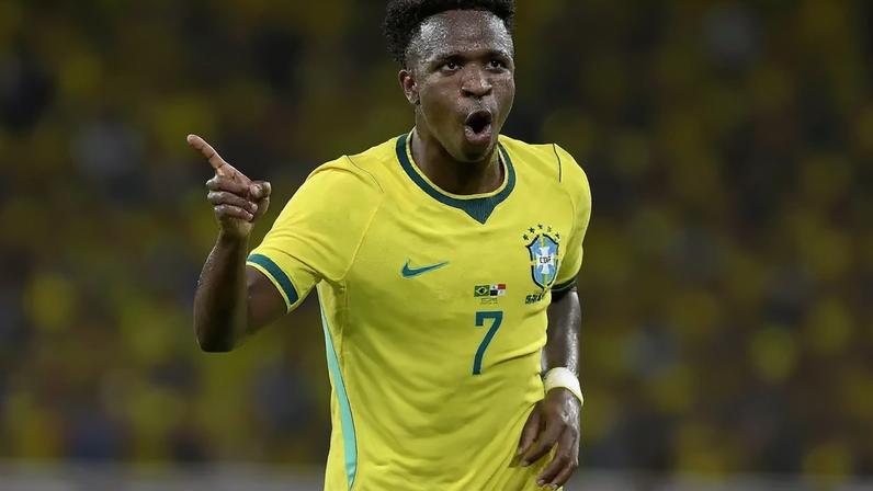 Vini Jr marcou pelo Brasil