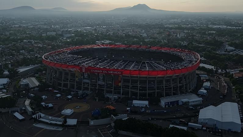 Cerimônia de abertura da Copa do Mundo 2026 no Estádio Azteca, na Cidade do México.