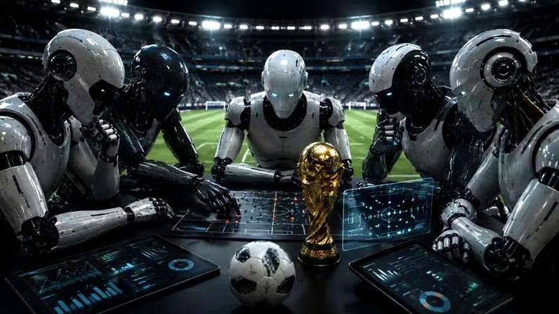 Inteligências artificiais podem dar melhores palpites do que seres humanos quando o assunto é futebol? — Foto: ChatGPT Images