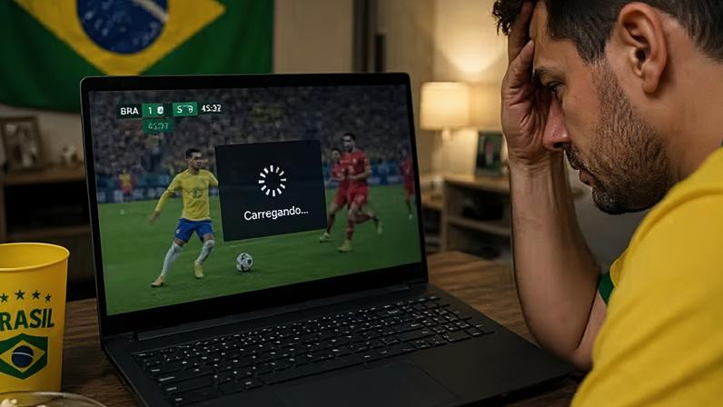 Notebook lento nos jogos da Copa do Mundo — Foto: Reprodução/ChatGPT