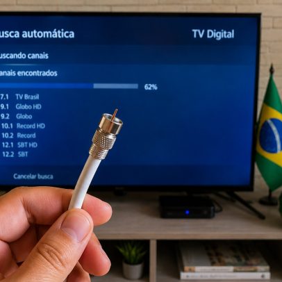 Como fazer antena digital caseira para evitar atraso no streaming da Copa