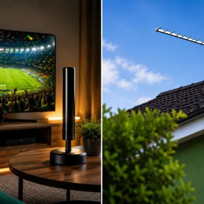 Antena digital interna ou externa: qual é melhor para a Copa do Mundo