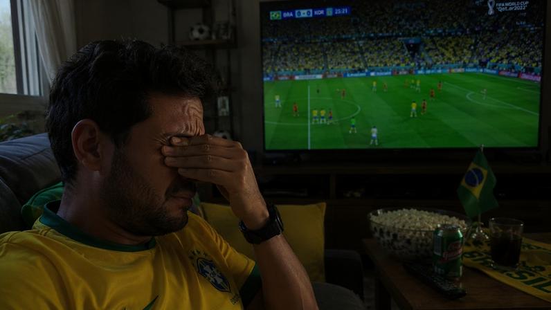 TechTudo explica como aplicar a regra 20-20-20 durante os jogos da Copa do Mundo — Foto: Imagem criada com IA/Nano Banana