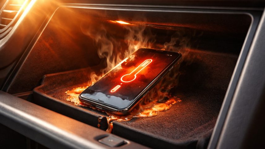 Altas temperaturas estão entre os principais fatores que prejudicam a bateria do celular — Foto: Imagem criada com auxílio de IA/ChatGPT