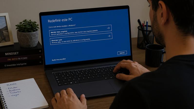 Como resetar notebook: quando fazer e como recuperar o sistema