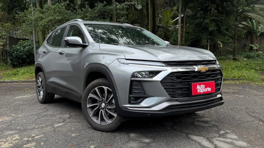 Chevrolet Tracker Premier 1.2 2026 Estático Frontal — Foto: Cauê Lira/Autoesporte