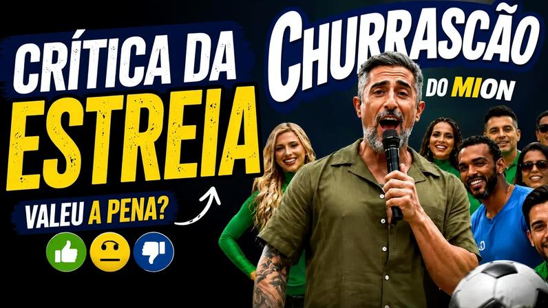 Churrascão do Mion estreia apostando no clima de Copa, mas mantém a essência do Caldeirão