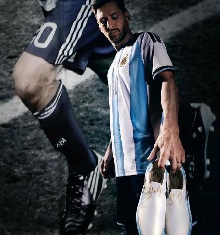 Chuteira de Messi para a Copa 2026