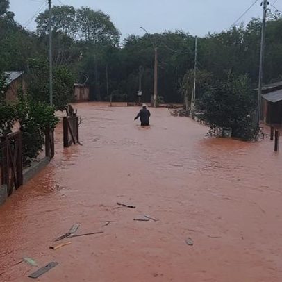 Chuvas atingem Santa Catarina e Paraná; previsão para região