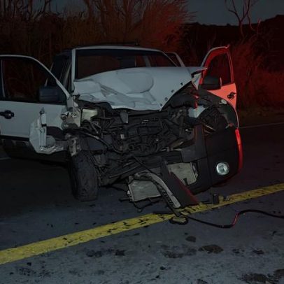 Batida entre carros deixa cinco feridos na BR-265, Sul de Minas